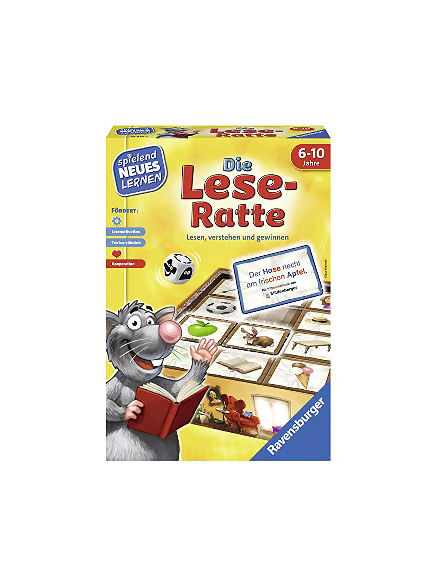 RAVENSBURGER | Lernspiel - Die Lese-Ratte | 